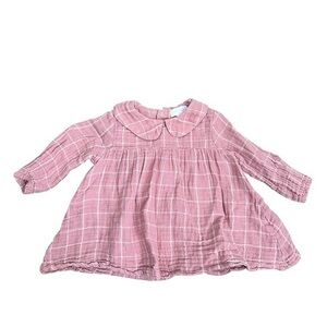 Angel Dear Pink Checkered Baby Outfit
